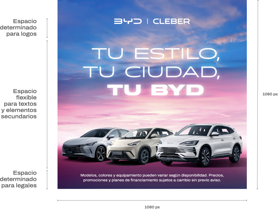 Instagram News Feed: Diseño Cuadrado Cobranding